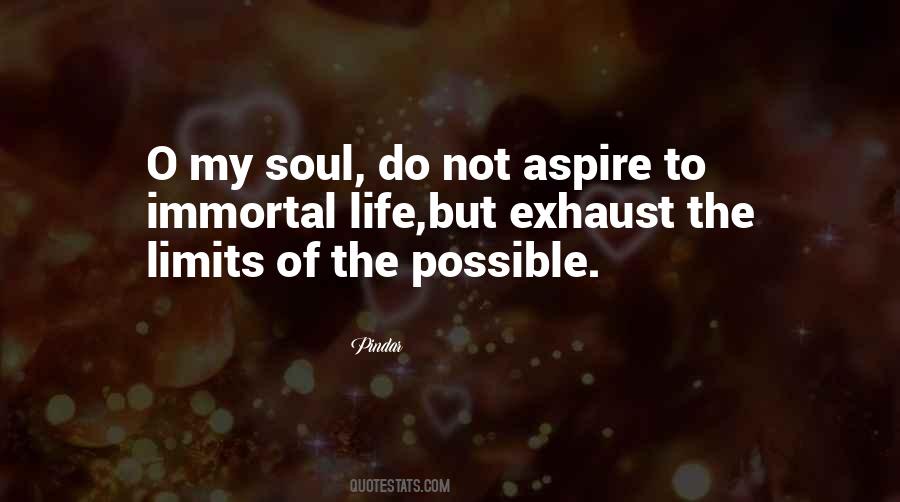 Immortal Soul Quotes #53461