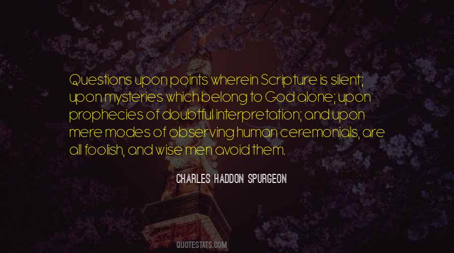 Scripture Alone Quotes #1810336
