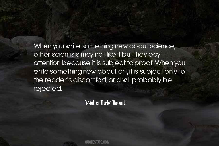 Quotes About Science Writing #309527