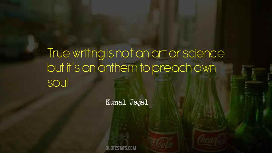 Quotes About Science Writing #664520