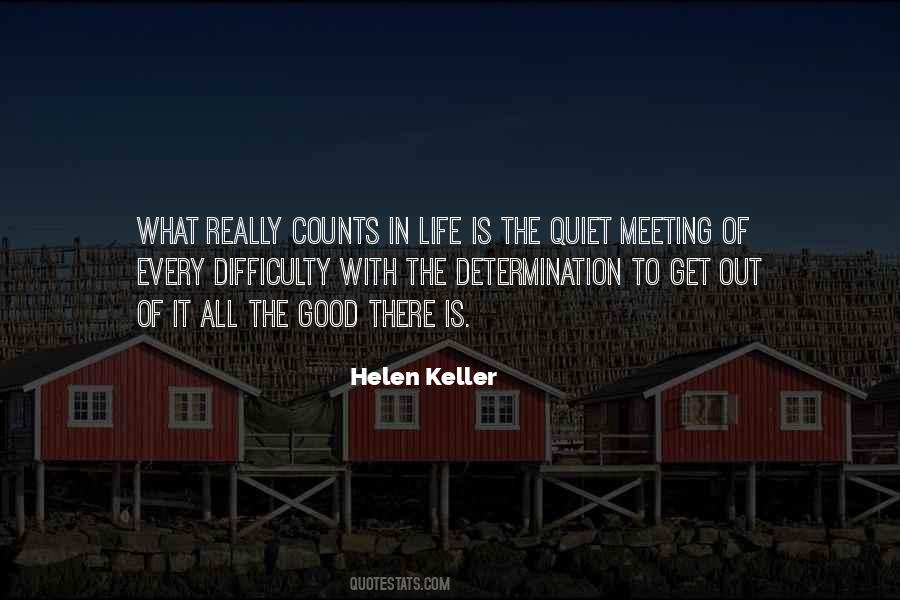 Quotes About What Counts In Life #183074