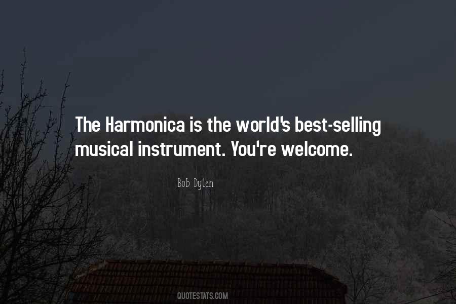 Quotes About Harmonica #942095