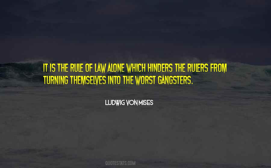 Quotes About Gangsters #1570854