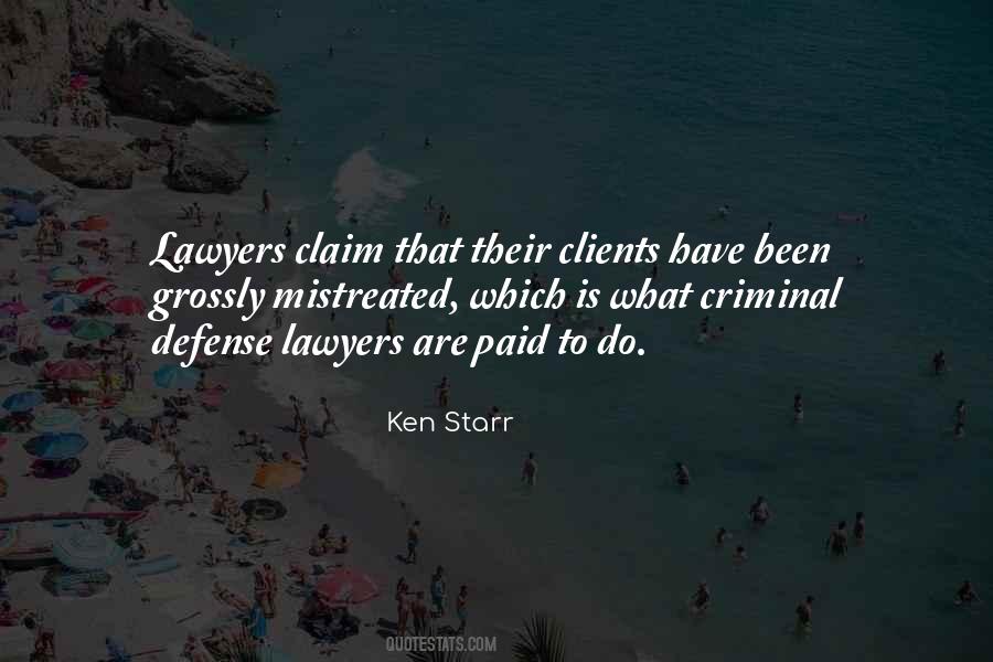 Quotes About Criminal Defense #1348889