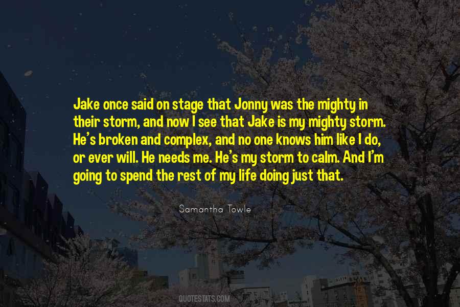 Broken Storm Quotes #586535