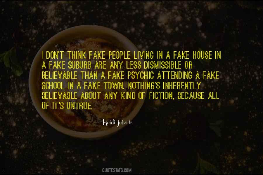 Quotes About Fake People #1402817