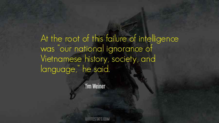 Quotes About Ignorance And Intelligence #1691847