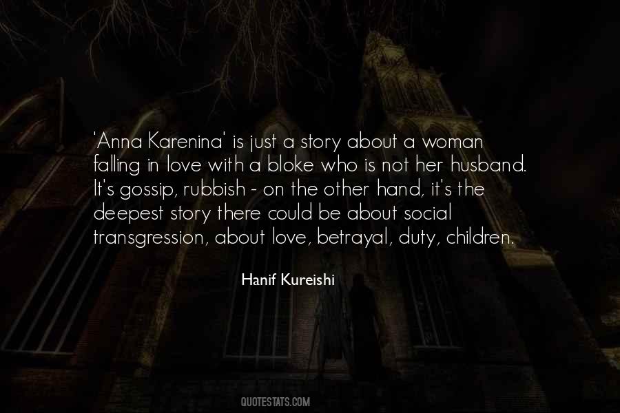 Love From Anna Karenina Quotes #1343958