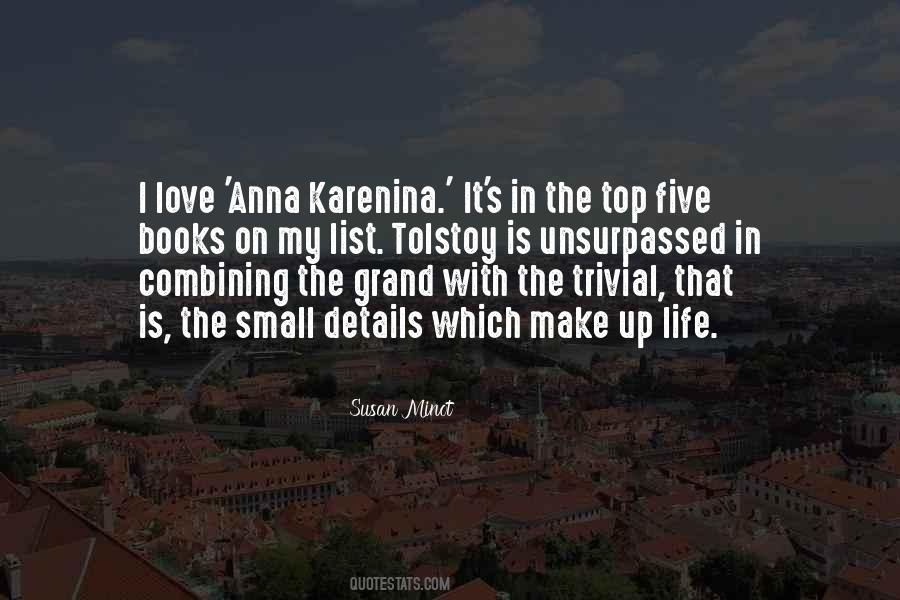 Love From Anna Karenina Quotes #40546