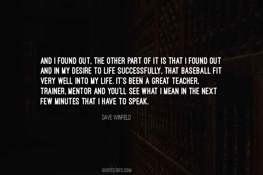 Quotes About A Great Trainer #331156