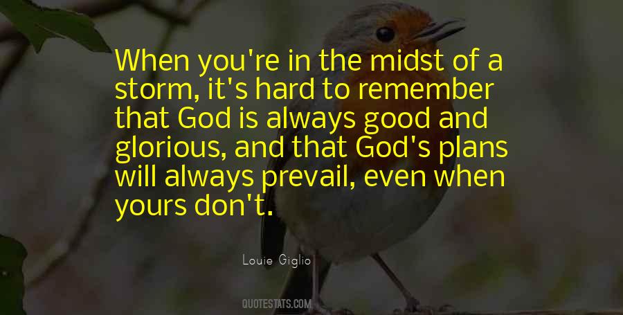Quotes About Plans Of God #1280574