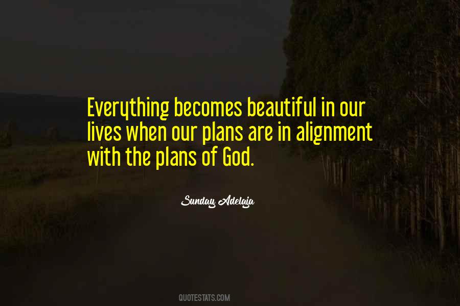 Quotes About Plans Of God #1586158