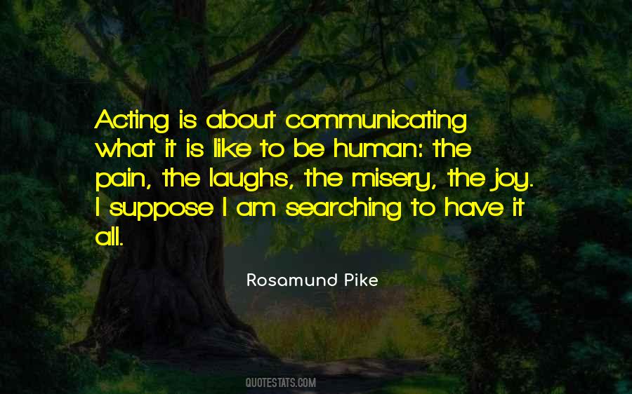 Human Misery Quotes #423903