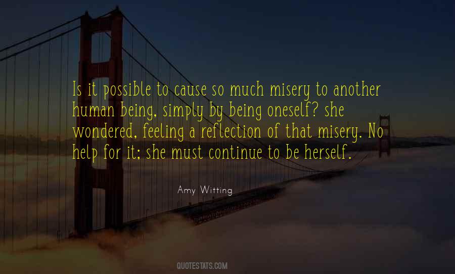 Human Misery Quotes #602389