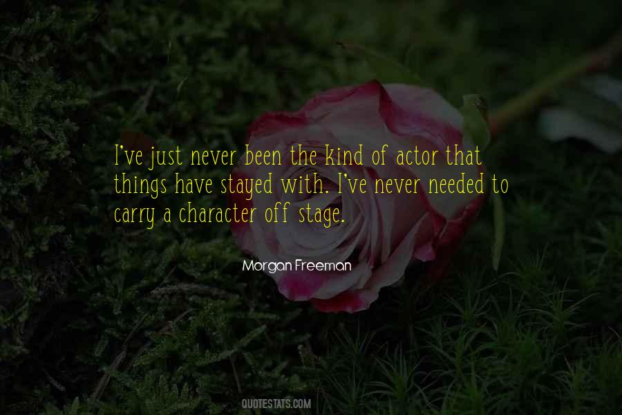 Quotes About Stage Actors #123965