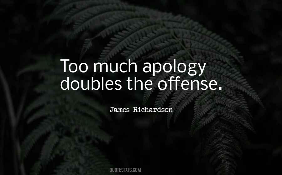 Quotes About Offense #1298753