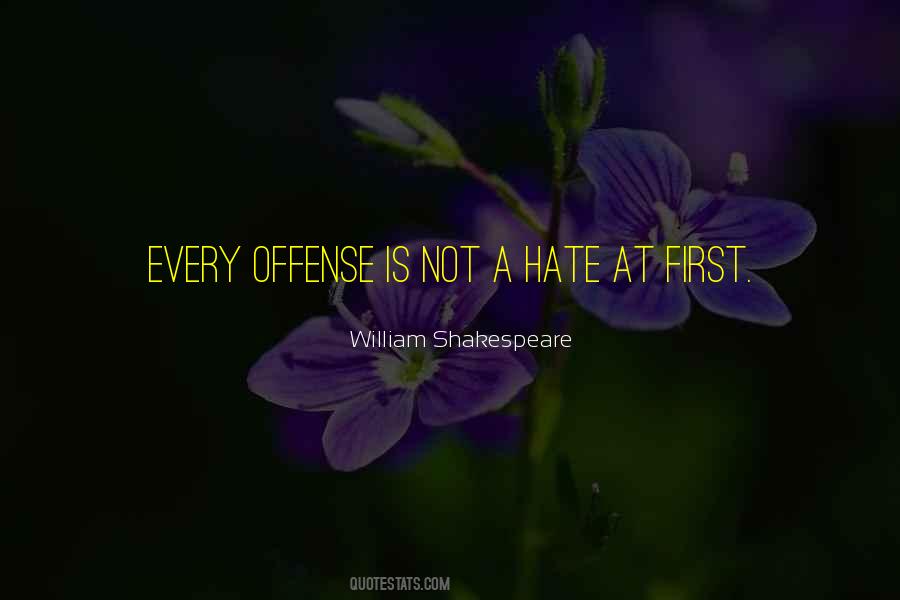 Quotes About Offense #1320902