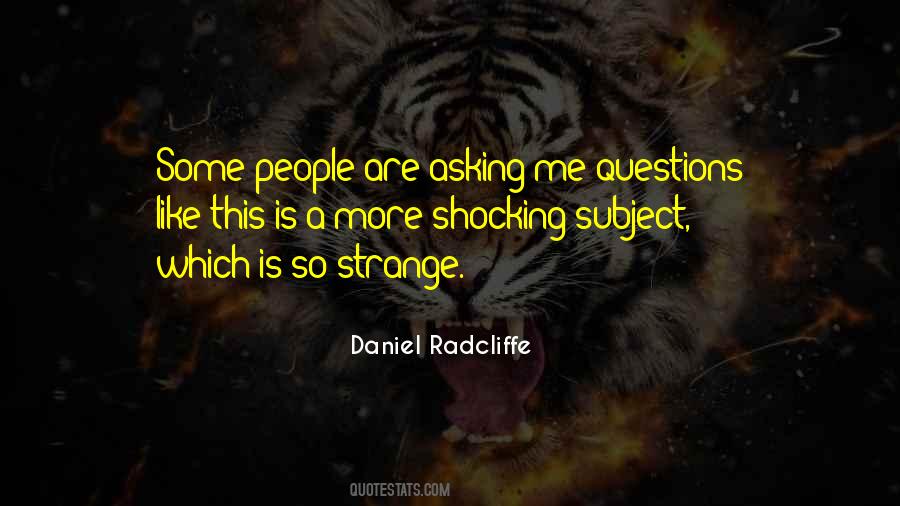 Shocking People Quotes #50967