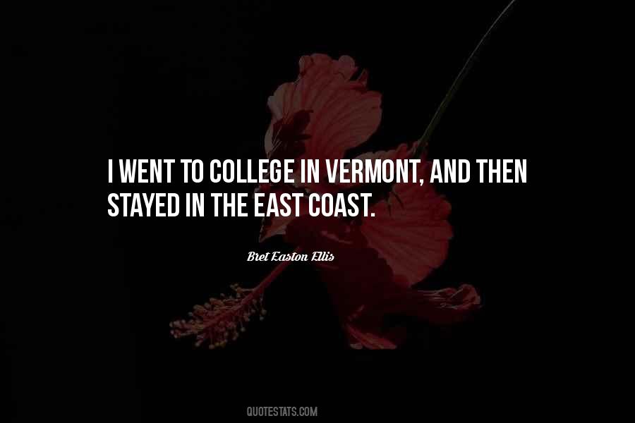 Quotes About East Coast #1415453