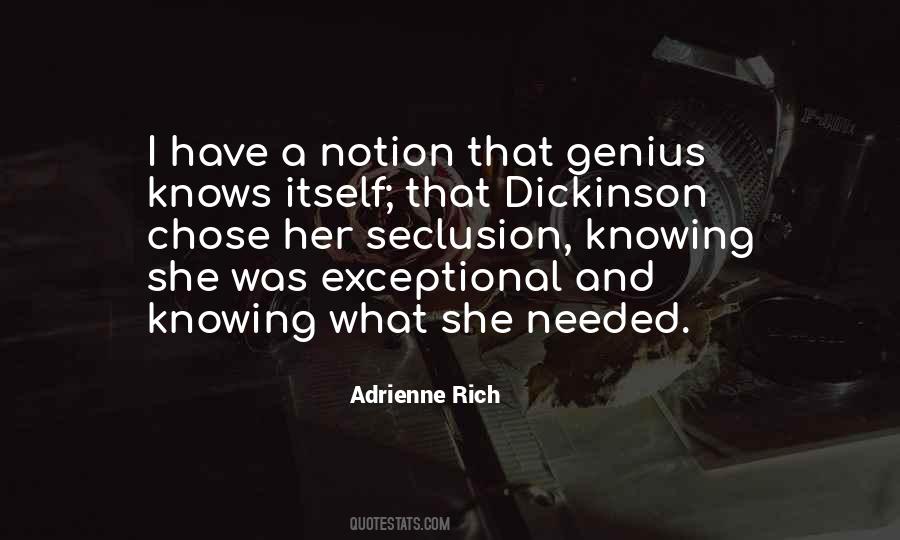 Quotes About Dickinson #1289751