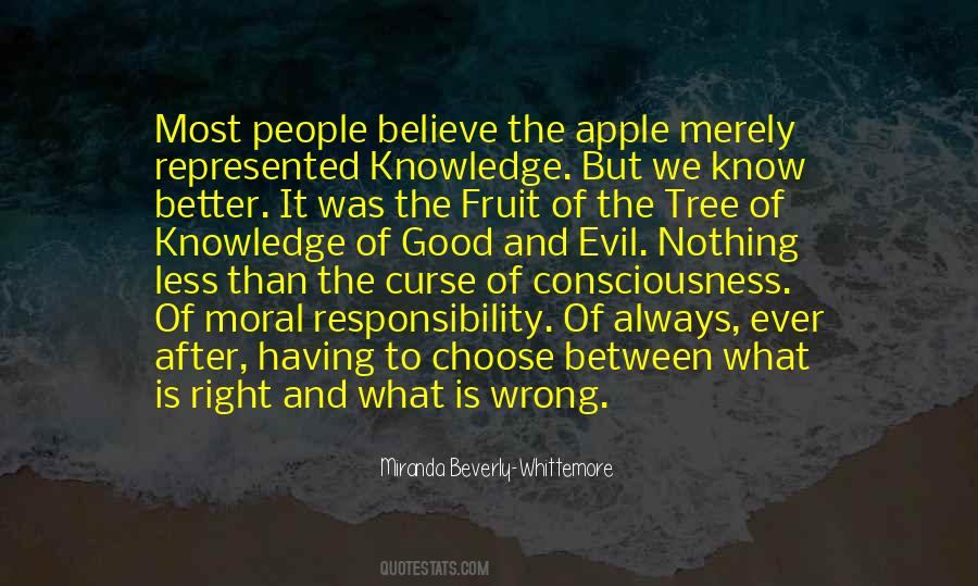 Quotes About Tree Of Knowledge #1496788