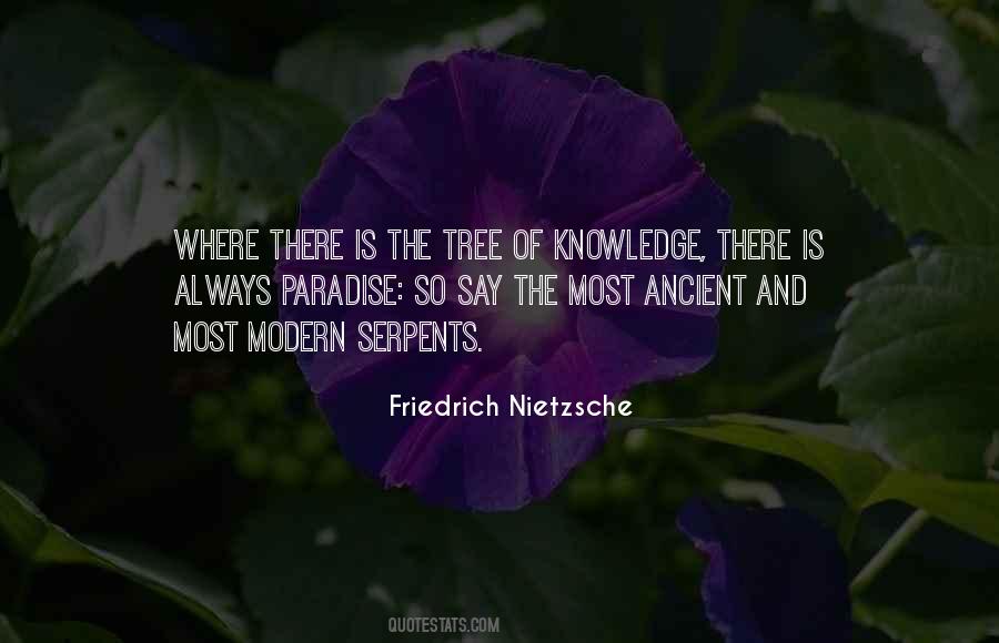 Quotes About Tree Of Knowledge #1754575