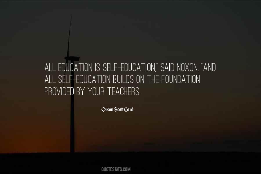 Quotes About Education And Teachers #1022537