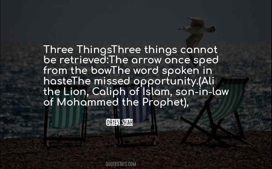 Prophet Mohammed Quotes #1071176