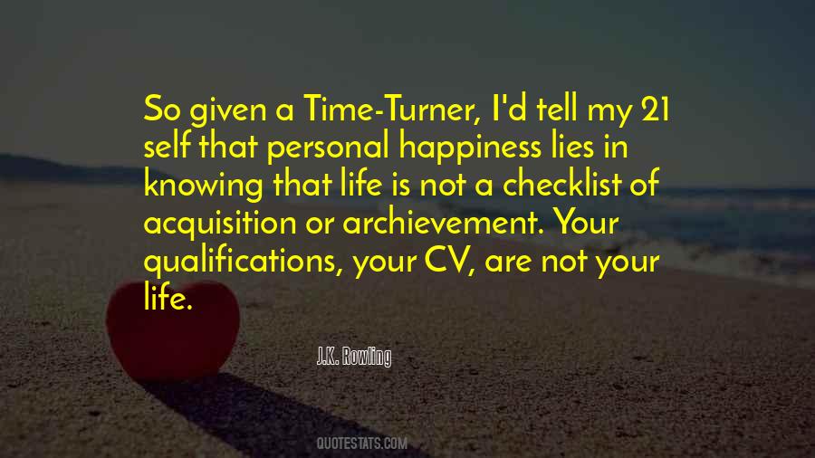 Quotes About Time Turner #1364266