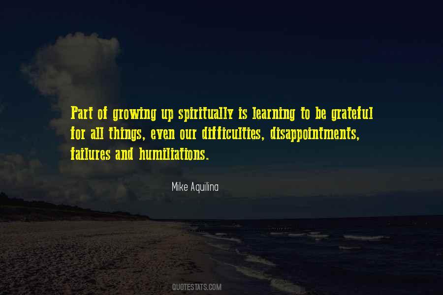 Quotes About Growing Up And Learning #1820457
