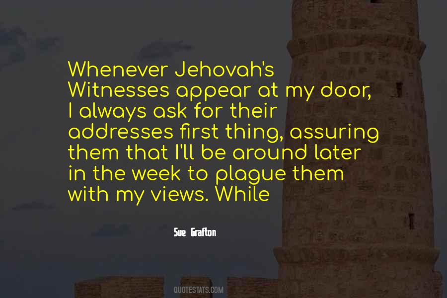 Quotes About Jehovah's Witnesses #230108
