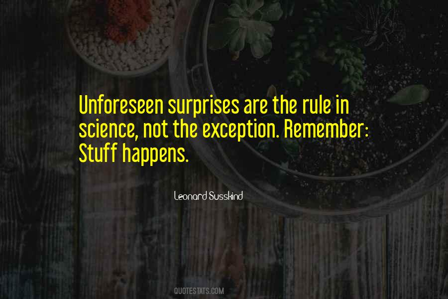 Quotes About Stuff Happens #386657