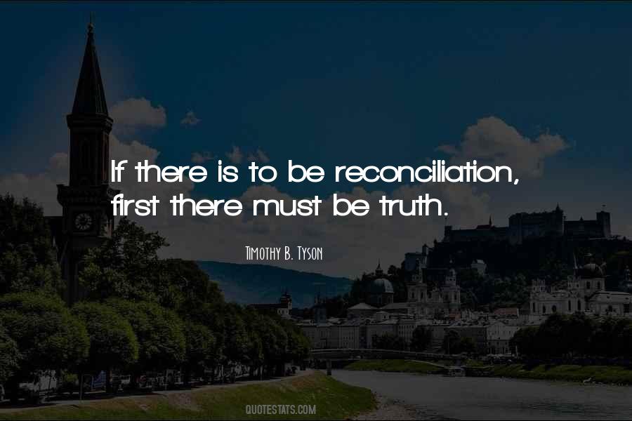 Quotes About Reconciliation #1043761