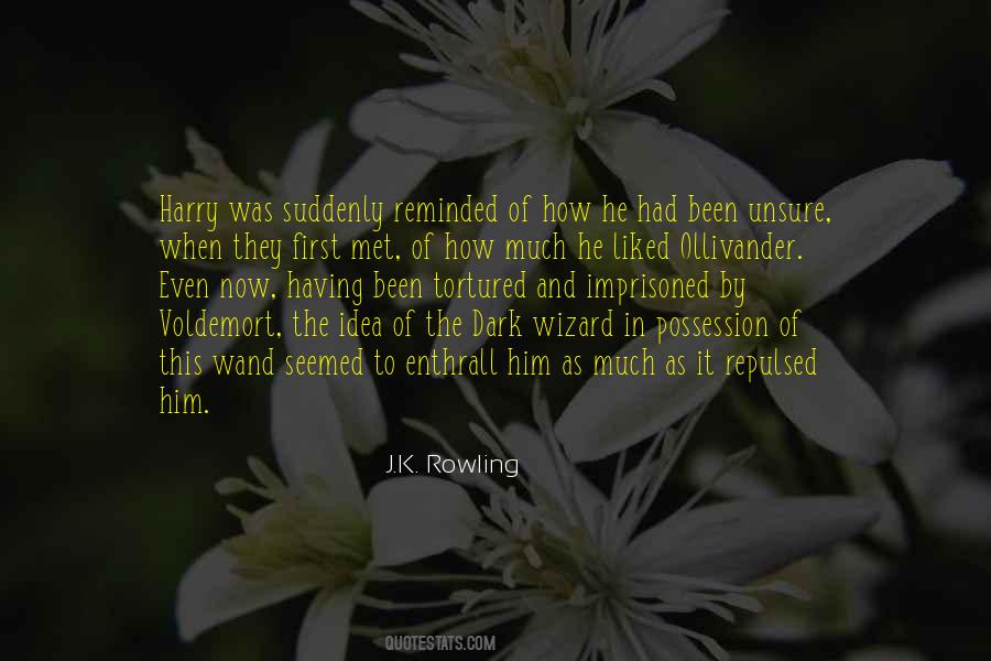 Dark Wizard Quotes #938644