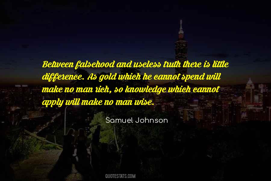 Quotes About Rich Knowledge #151013