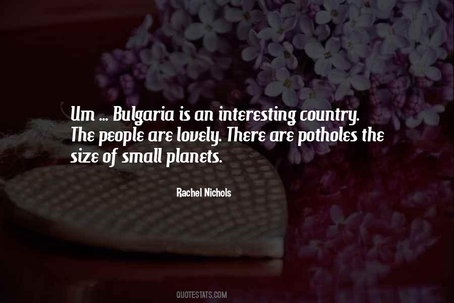 Quotes About Bulgaria #1595651