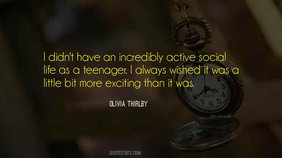 Quotes About Life Teenager #103561
