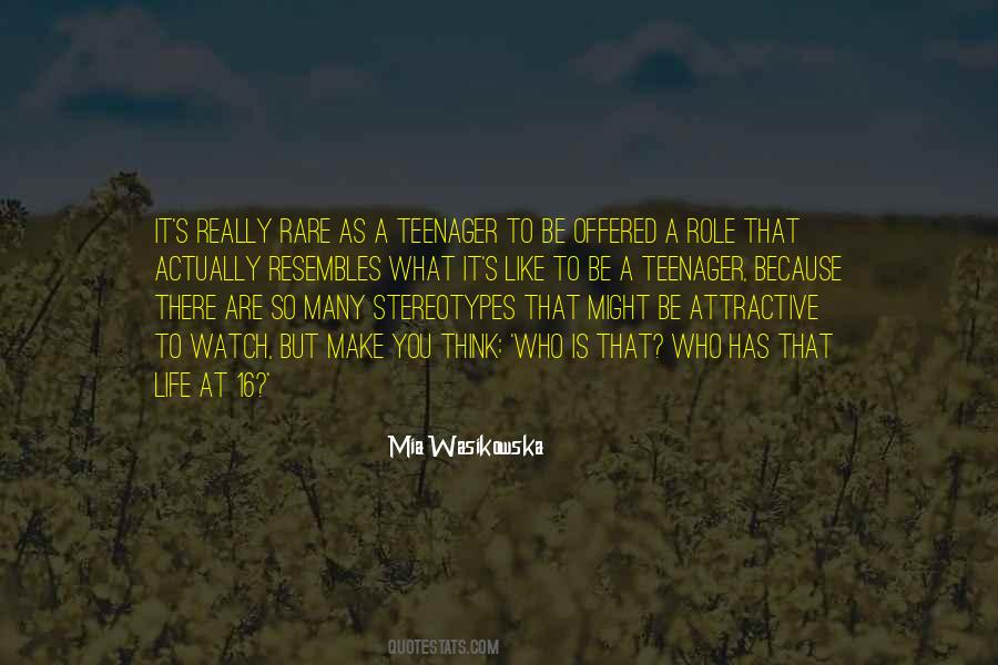 Quotes About Life Teenager #1073041
