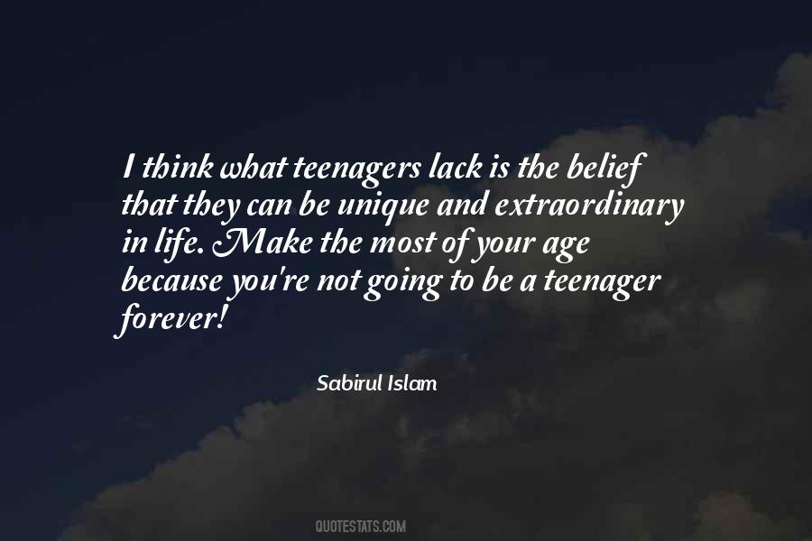 Quotes About Life Teenager #643148
