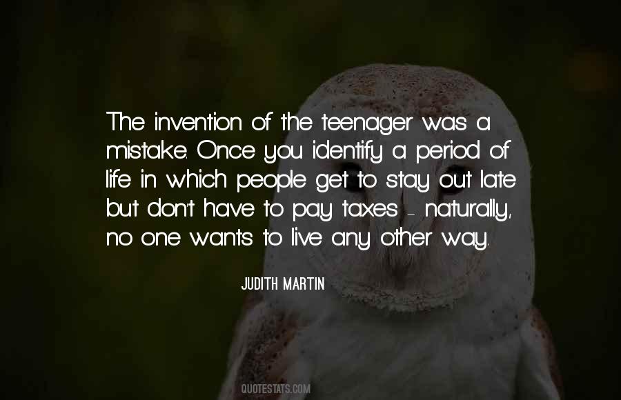 Quotes About Life Teenager #694490