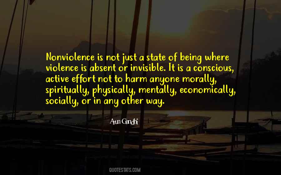 Being Absent Quotes #1576040