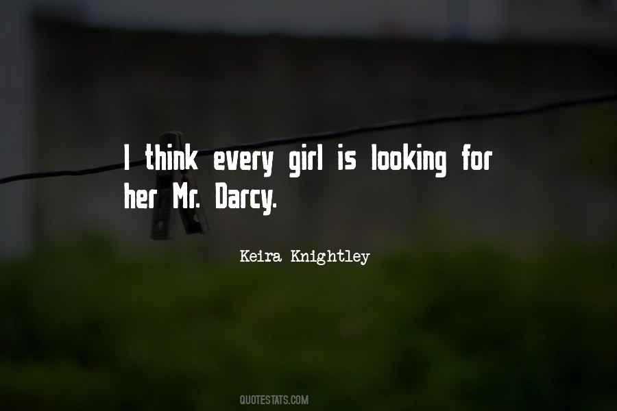 Quotes About Darcy #575689