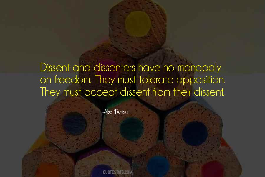 Quotes About Dissent #452117