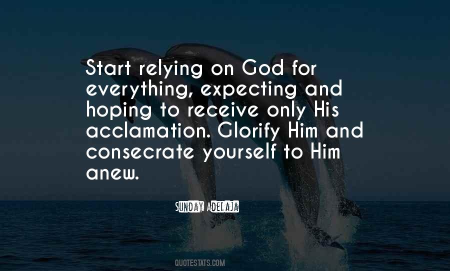 Start Anew Quotes #477324