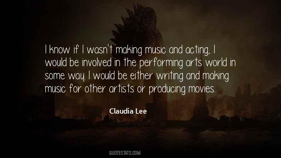 Quotes About Producing Music #866399