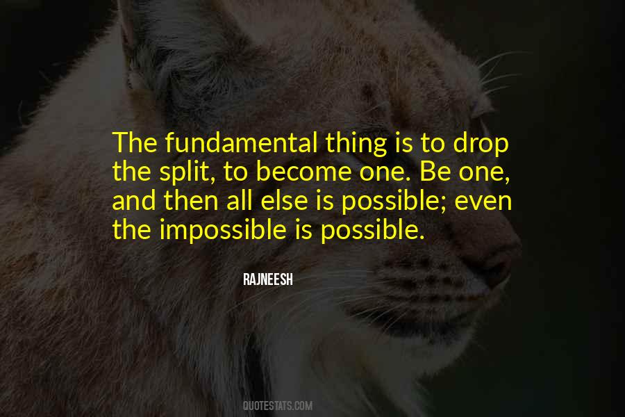 Become One Quotes #1257561
