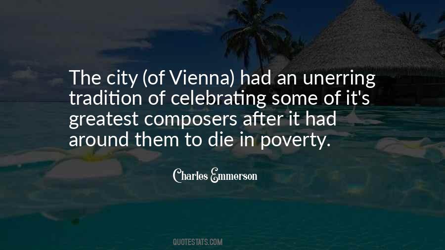 Quotes About Vienna #768504