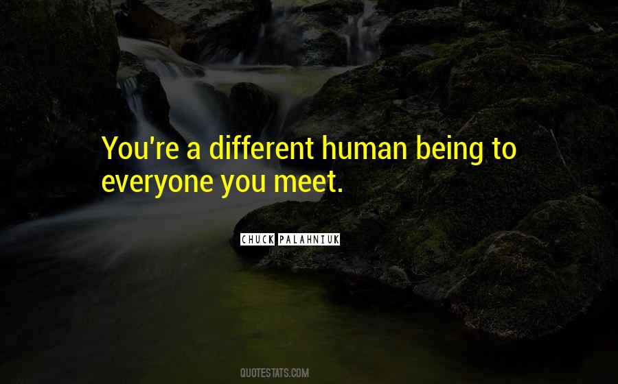 Quotes About Everyone Being Different #603571