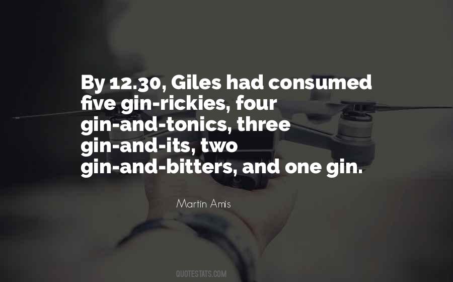 Gin Tonics Quotes #167055