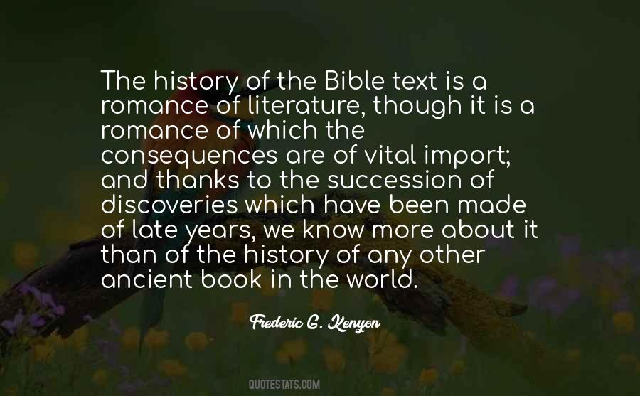 Bible History Quotes #1361854